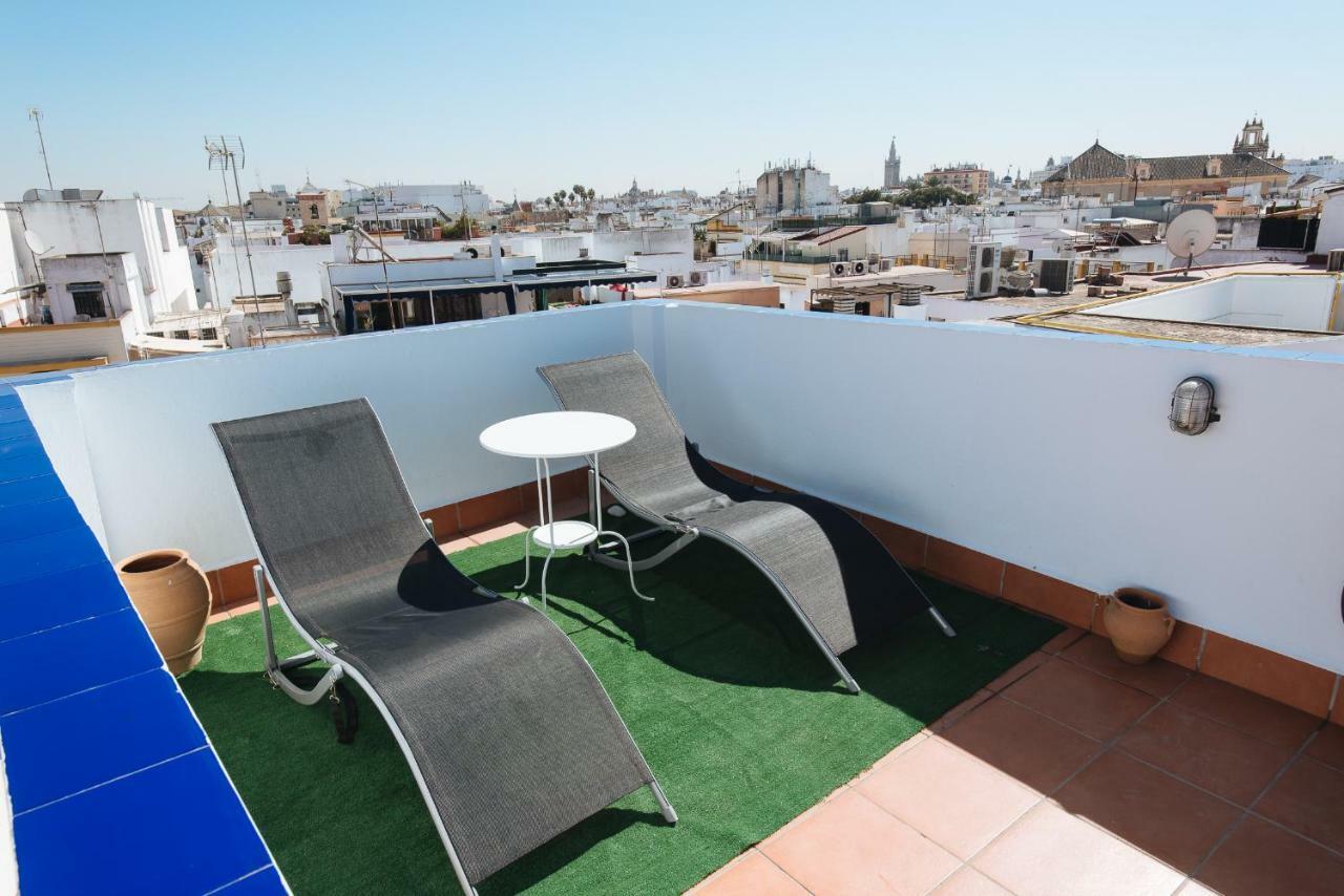 Apartmán Cozy Attic With Terrace- 1Bd 1Bth- San Vicente Sevilla Exteriér fotografie