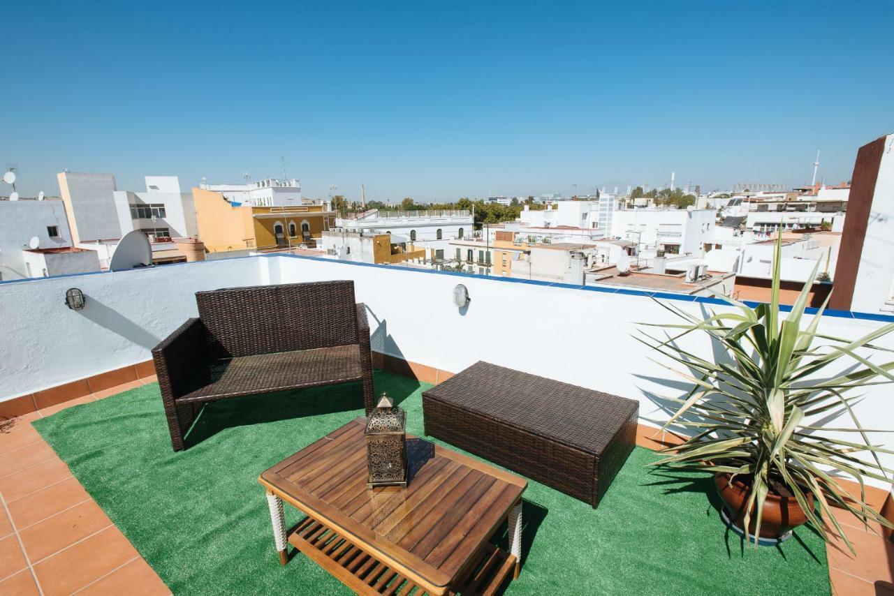 Apartmán Cozy Attic With Terrace- 1Bd 1Bth- San Vicente Sevilla Exteriér fotografie